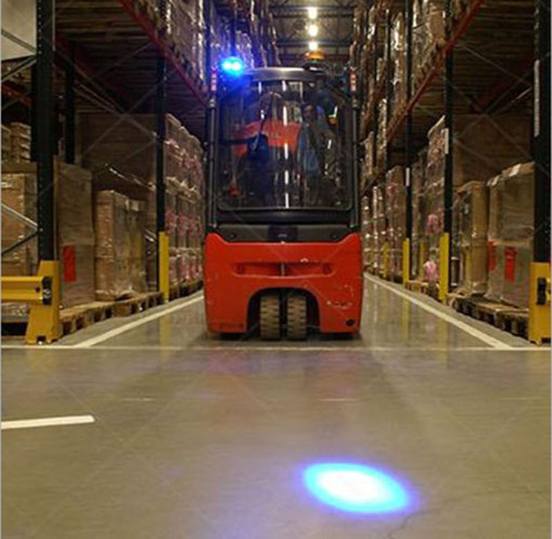 Specification for different industrial warning lights installation height 
