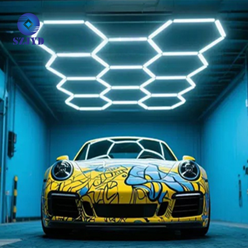 JYD-HGL-0035 PC Frame Robust IP44 Villa LED Canopy Light for Garage Ceiling Lights for Garage Car Workshop Lighting