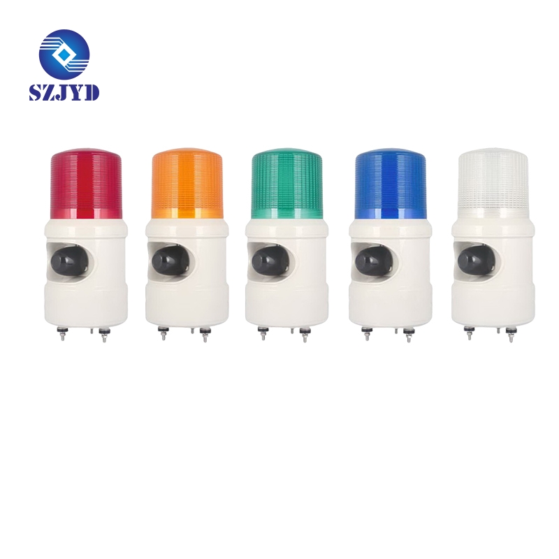 JYDEV00L  DC12V/24V,AC110V/220V/380V LED strobe lights with warning tone or musical tone