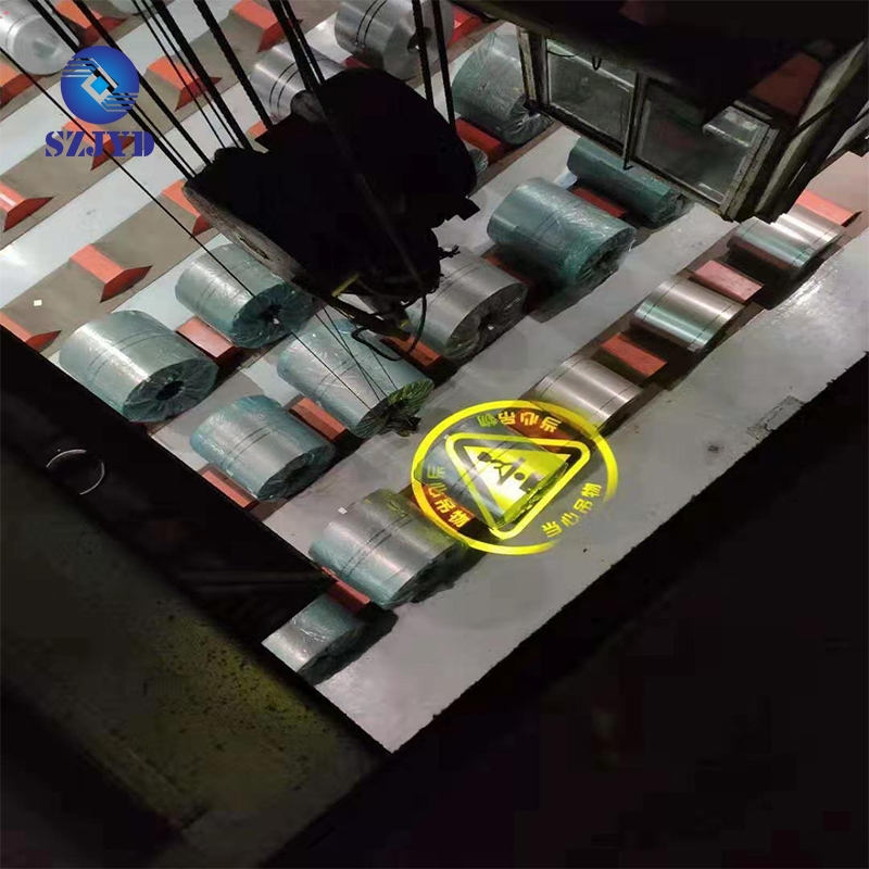 high visible Crane safety lights 150W projection lamp